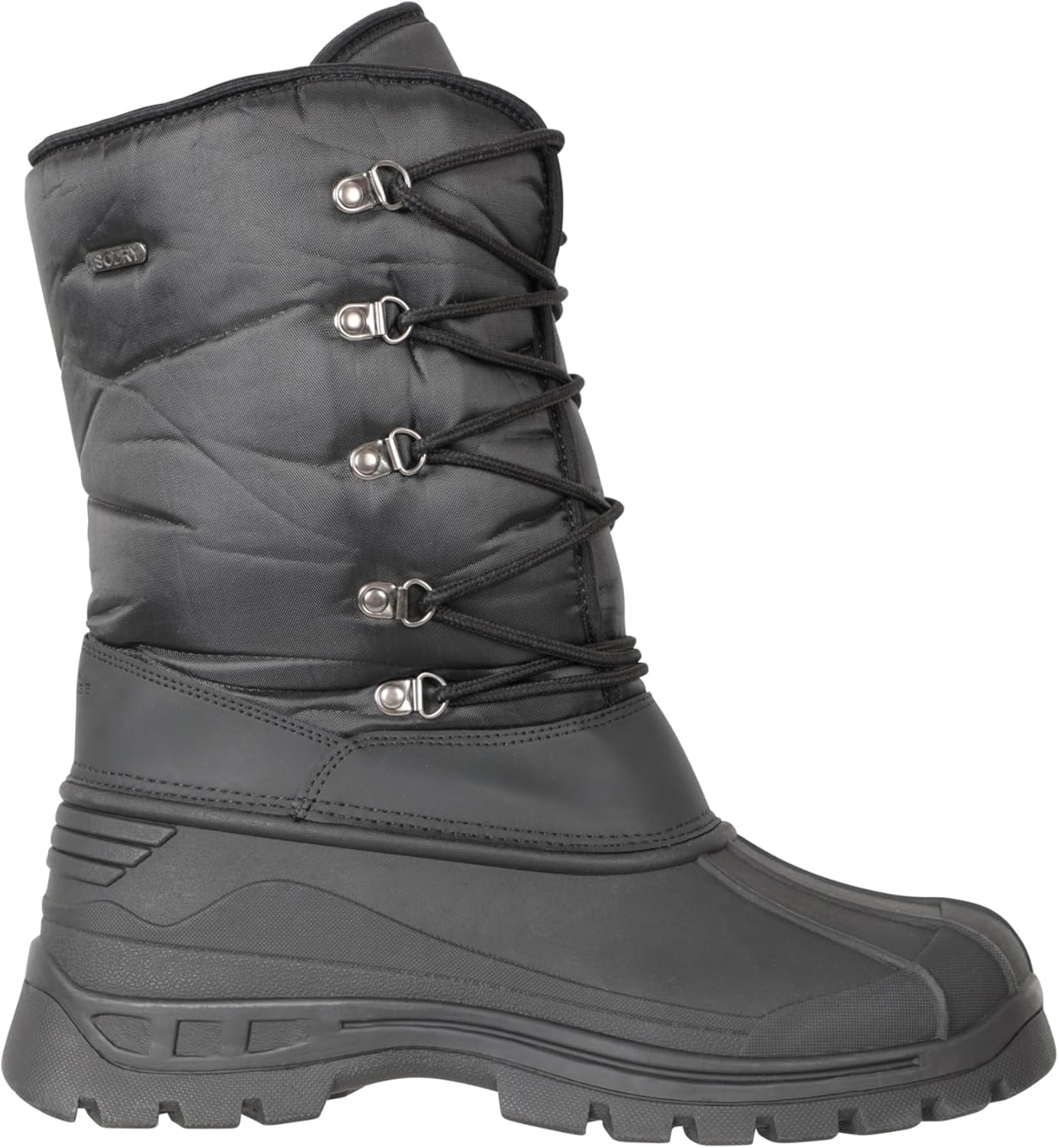 Mountain Warehouse Plough Mens Snow Boots 11 Black