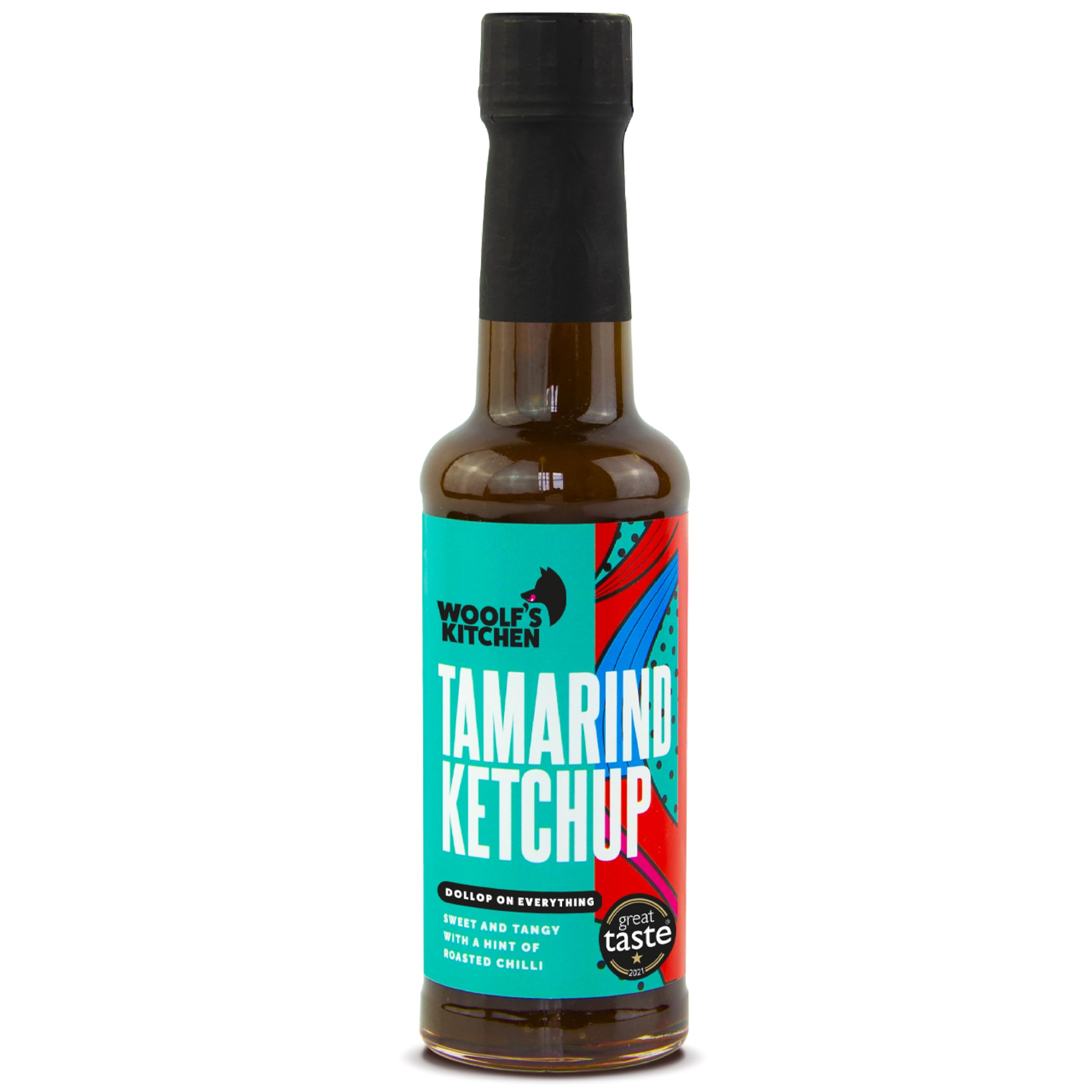 The Woolf’s Kitchen | Authentic Tamarind BBQ | Sweet & Tangy with Roasted Chilli Hint | Ideal for Fish, Meat, Veggies, Falafels | Asian & Thai Cuisine Enhancer | Versatile Dipping Sauce | 150ml