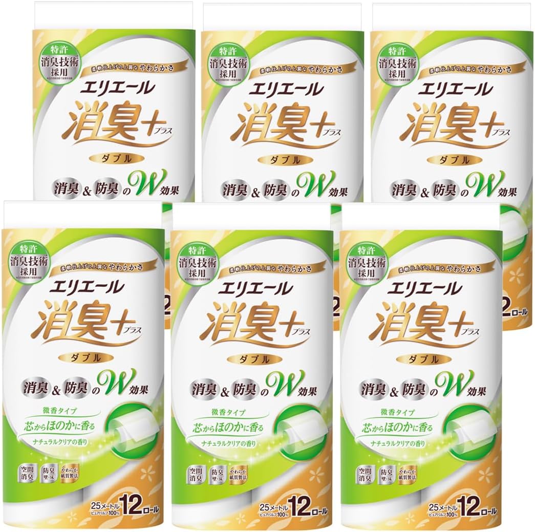 エリエール トイレットペーパー 消臭プラ