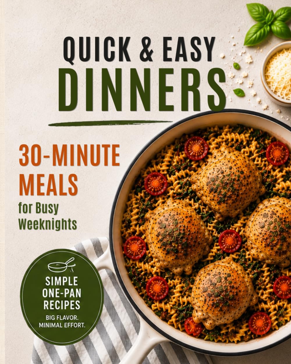 Quick & Easy Dinners: Simple Recipes for Everyday Life | 30-Minute One-Pan Meals with Easy Ingredients