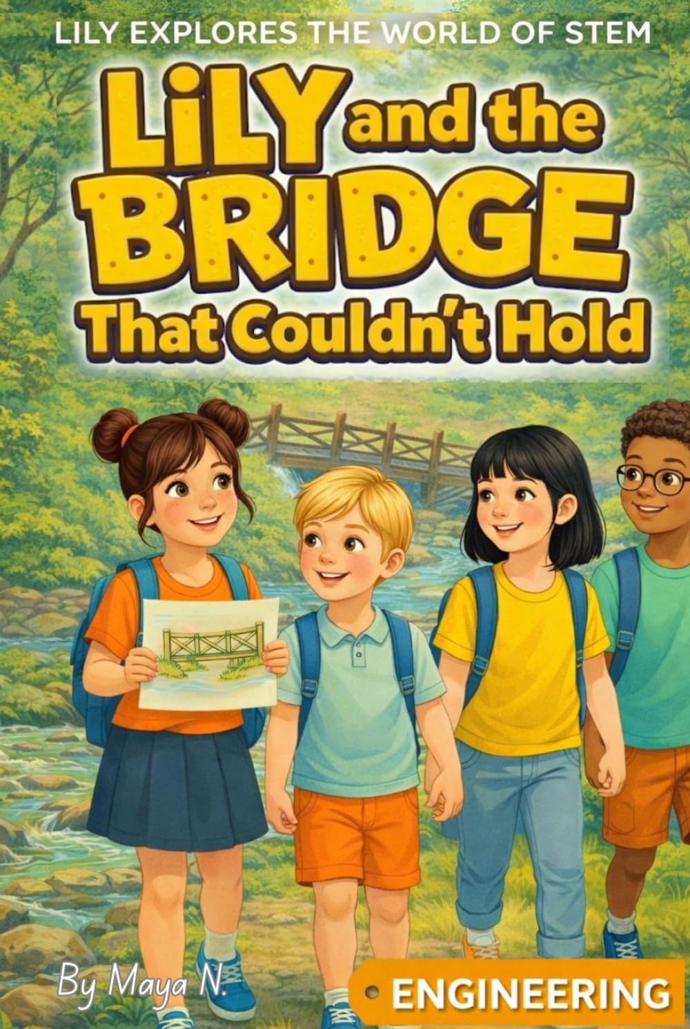 Lily and the Bridge That Couldn’t Hold: A Fun & Educational Engineering Adventure for Curious Kids Ages 6-11 (Lily Explores the World of STEM)