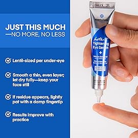 Instant Under Eye Lift Serum - Reduces Eye Bags, Wrinkles, Puffy Eyes, Dark Circles & Crows Feet in Minutes - Advanced Firming Polysaccharide Formula for Mature Skin - 20 mL