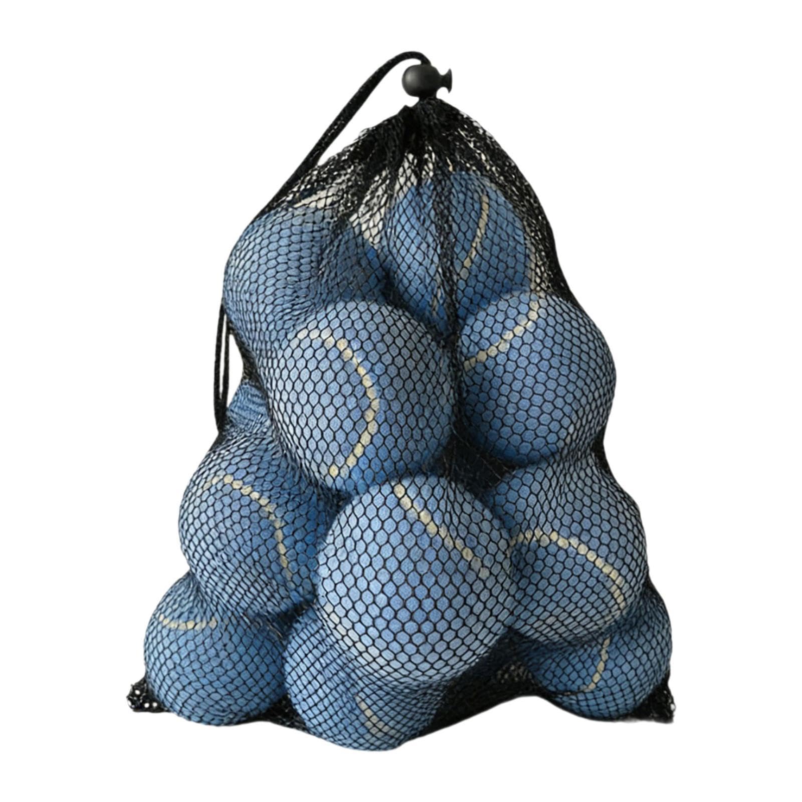 12 Palline da Tennis, Palline per Esercizi Senza Pressione, Altamente Elastiche, per attività All'aperto, Sport, Animali Domestici (Cani) E Uso in