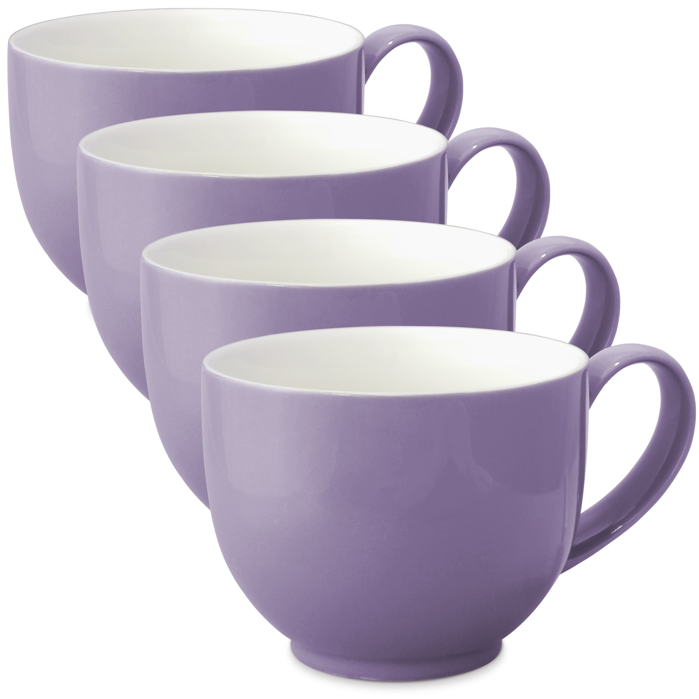 Tasse à thé avec poignée FORLIFE pour savourer vos boissons chaudes sans brûlure