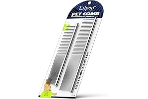 Double-Sided Quilling Comb for Cats and Dogs