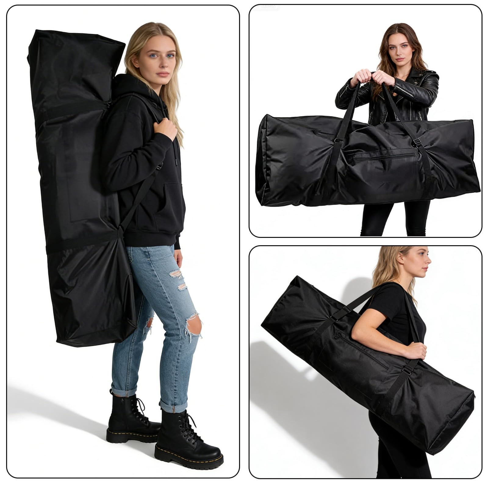 BAIFULAI Borsa per monopattino: Oxford 900D, 110 cm, con fettuccia resistente, impermeabile, per scooter elettrico, universale per Mijia 365/1S/PRO, per tutti i giorni e i viaggi