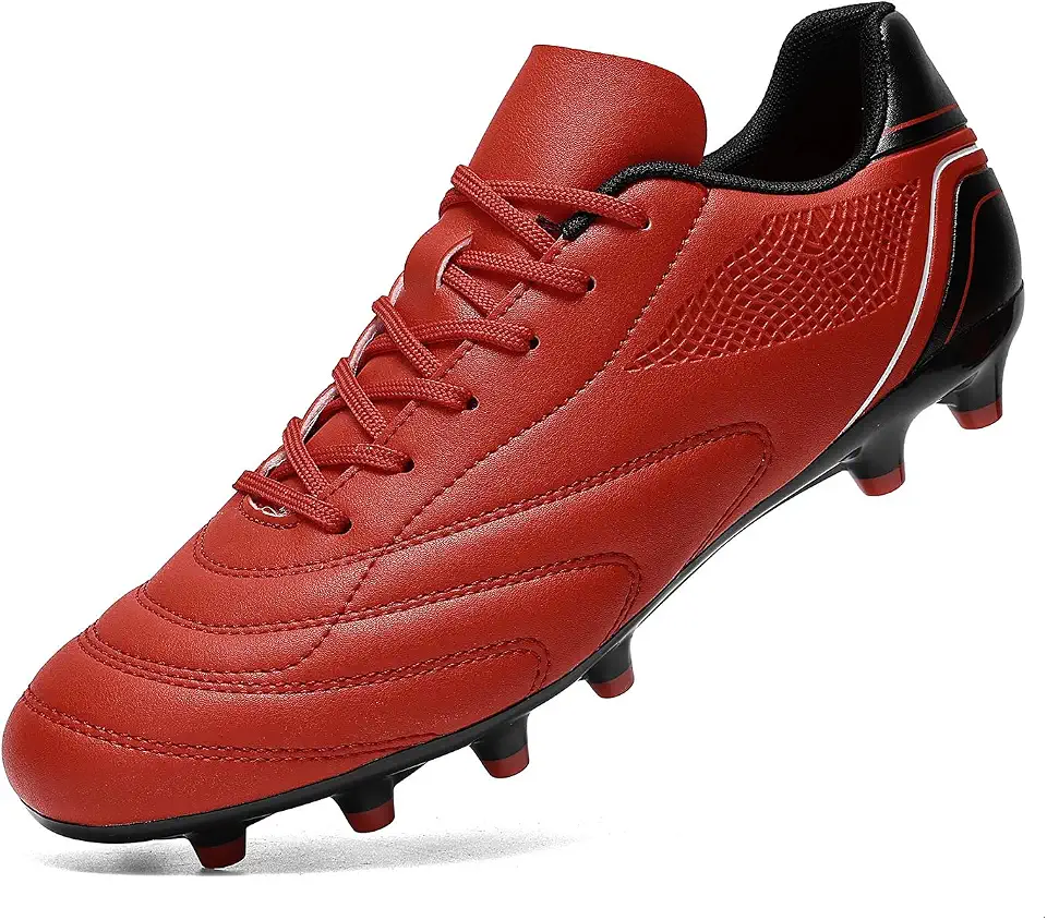 Chuteiras de futebol masculinas chuteiras profissionais para atividades ao ar livre, botas de futebol e grama, respirável para AG/FG