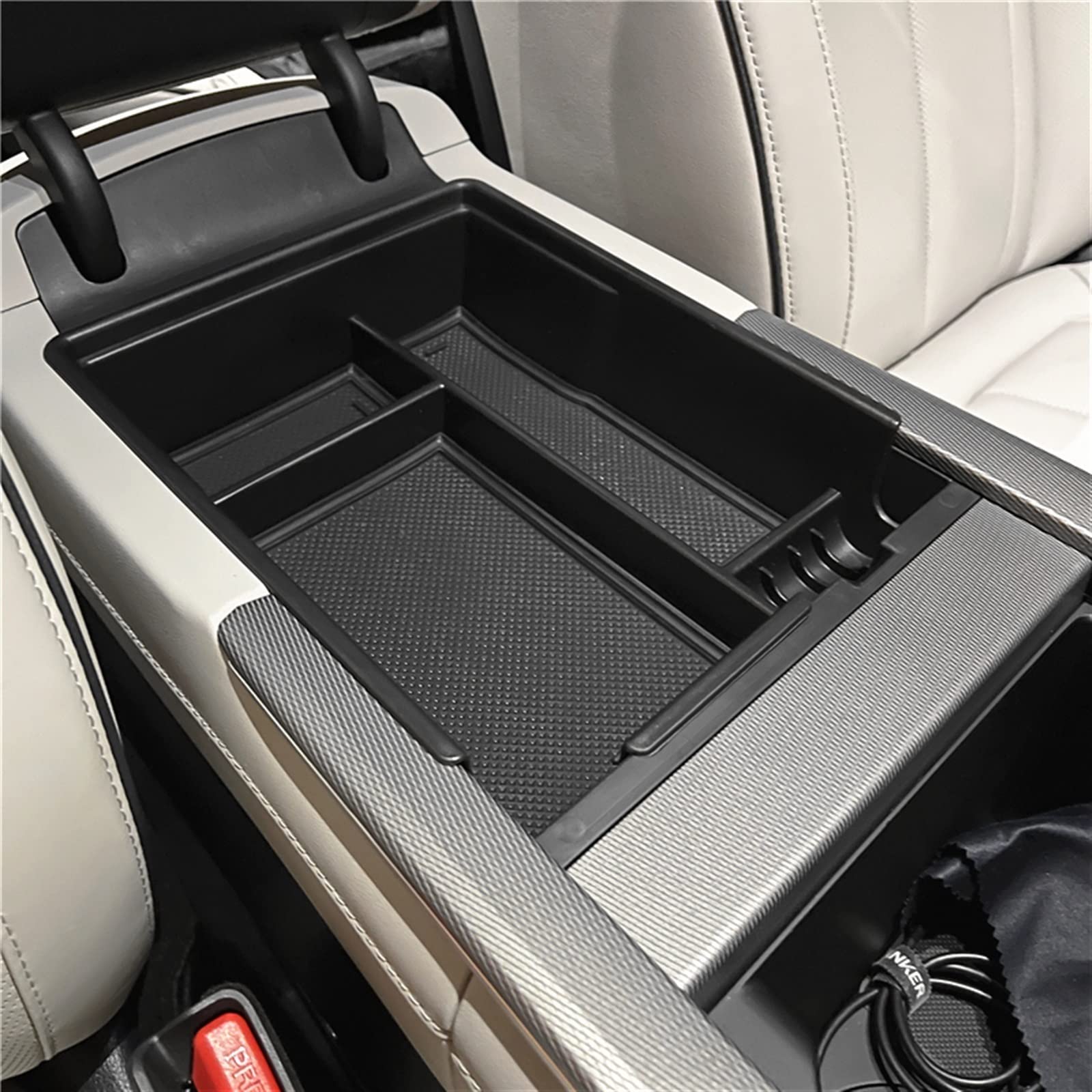 Pasuje do Hyundai Fit for Palisade 2020 2021 2022 akcesoria samochodowe środek schowek podłokietnik schowek podłokietnik rękawica pojemnik samochodowy organizer pudełko na rękawiczki