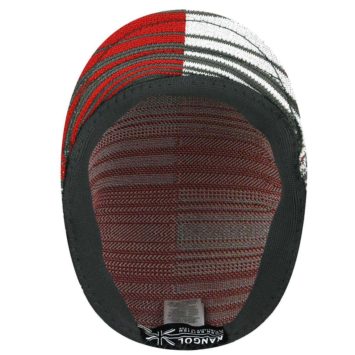 Kangol Gorra Digital Stripes 507 Mujer/Hombre - Gorro Ivy con Visera Verano Primavera/Verano