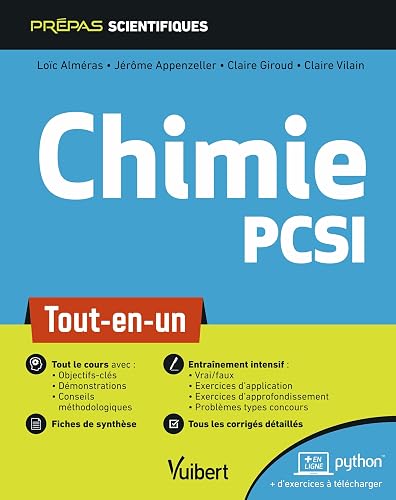 Chimie PCSI: Tout-en-un