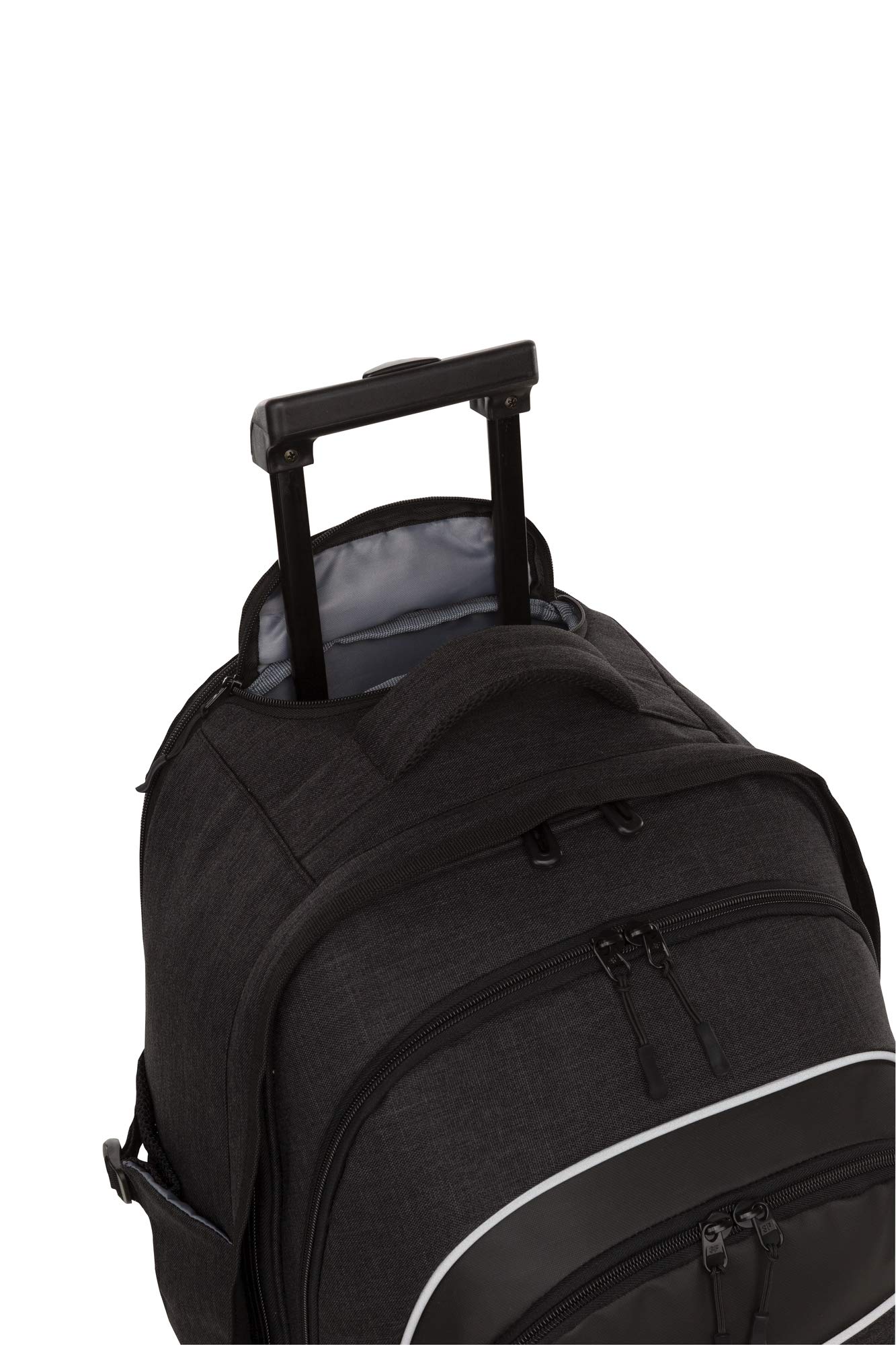 Outdoor Products Unisex Voyager plecak na kółkach, czarny tkany wrzosowy, jeden rozmiar