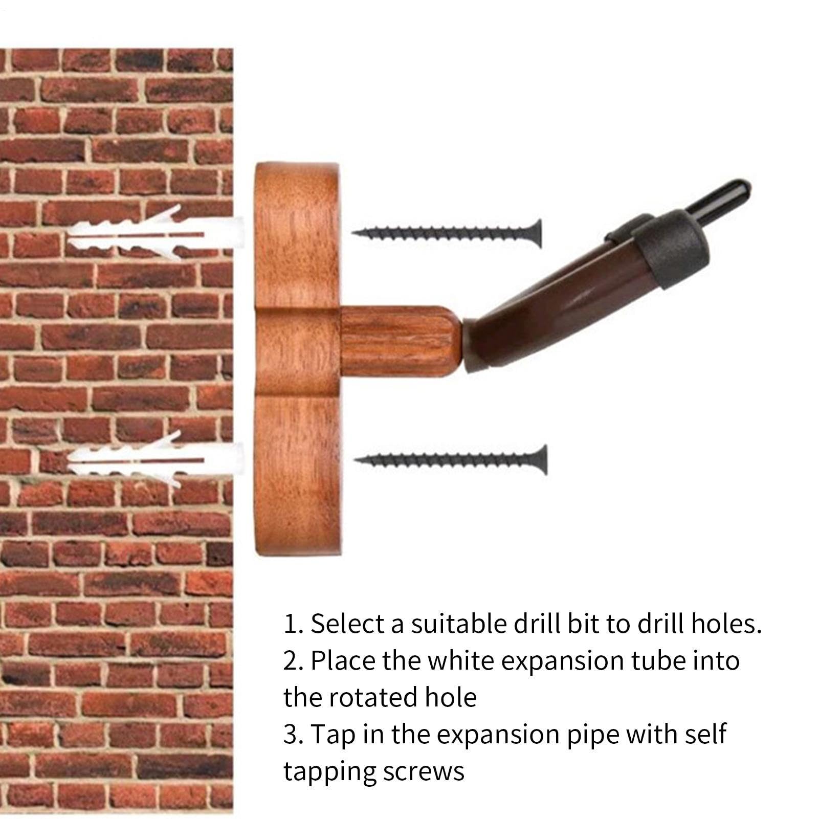 Halterung für Saiteninstrumente – starkes tragendes Design, sicherer Halt, platzsparend, einfache Installation | Gitarren- und Violinhalter, Wandhalter für mehrere Instrumente, oder Studiogebrau