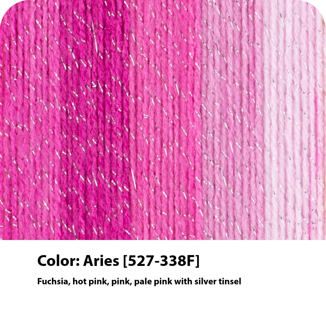 Lion Brand Yarn Przędza Mandala Sparkle, Baran