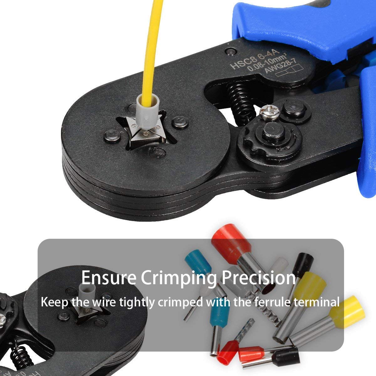 Buy Sopoby Ferrule Crimping Tool Kit AWG 288 Selfadjustable Ferrel Crimper Kit with 1200PCS