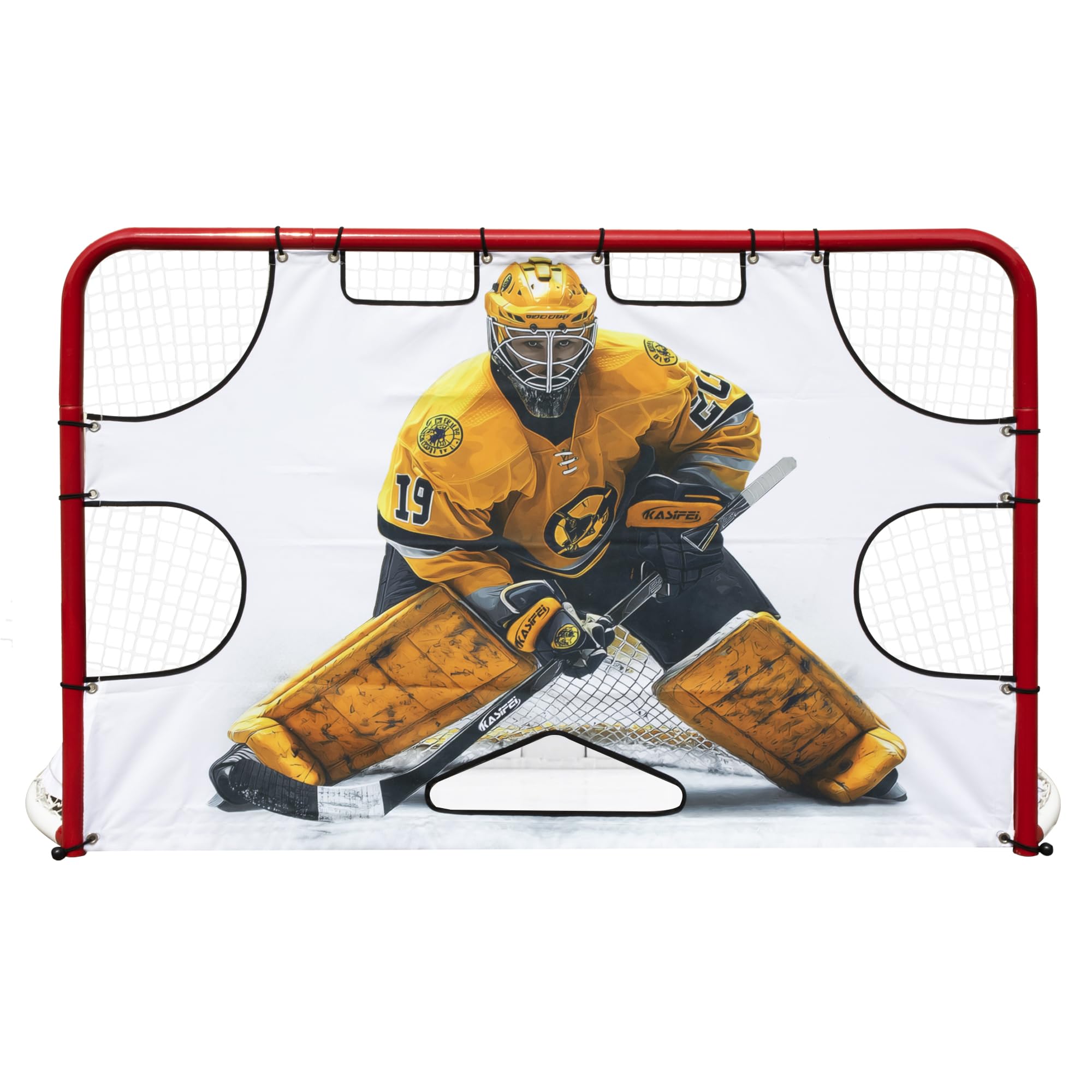 KASIFEI Hockey Net Goalie Targets - Shooter Tutor -Hockey Goal Targets for Practicing Shooting Accuracy - Hockey Training Equipment (72