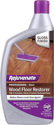 Rejuvenate RJ32PROFG restaurador de pisos de madera profesional para gran brillo 32 onzas Rejuvenate RJ32PROFG restaurador de pisos de madera profesional para gran brillo 32 onzas