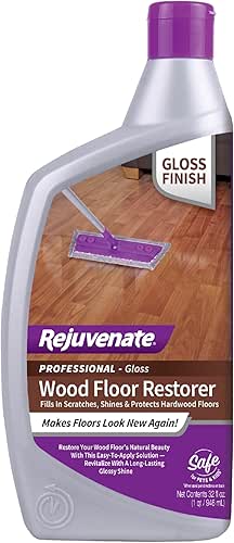 Rejuvenate Professional Wood Floor Restorer Fills Scratches, Shines And Protects