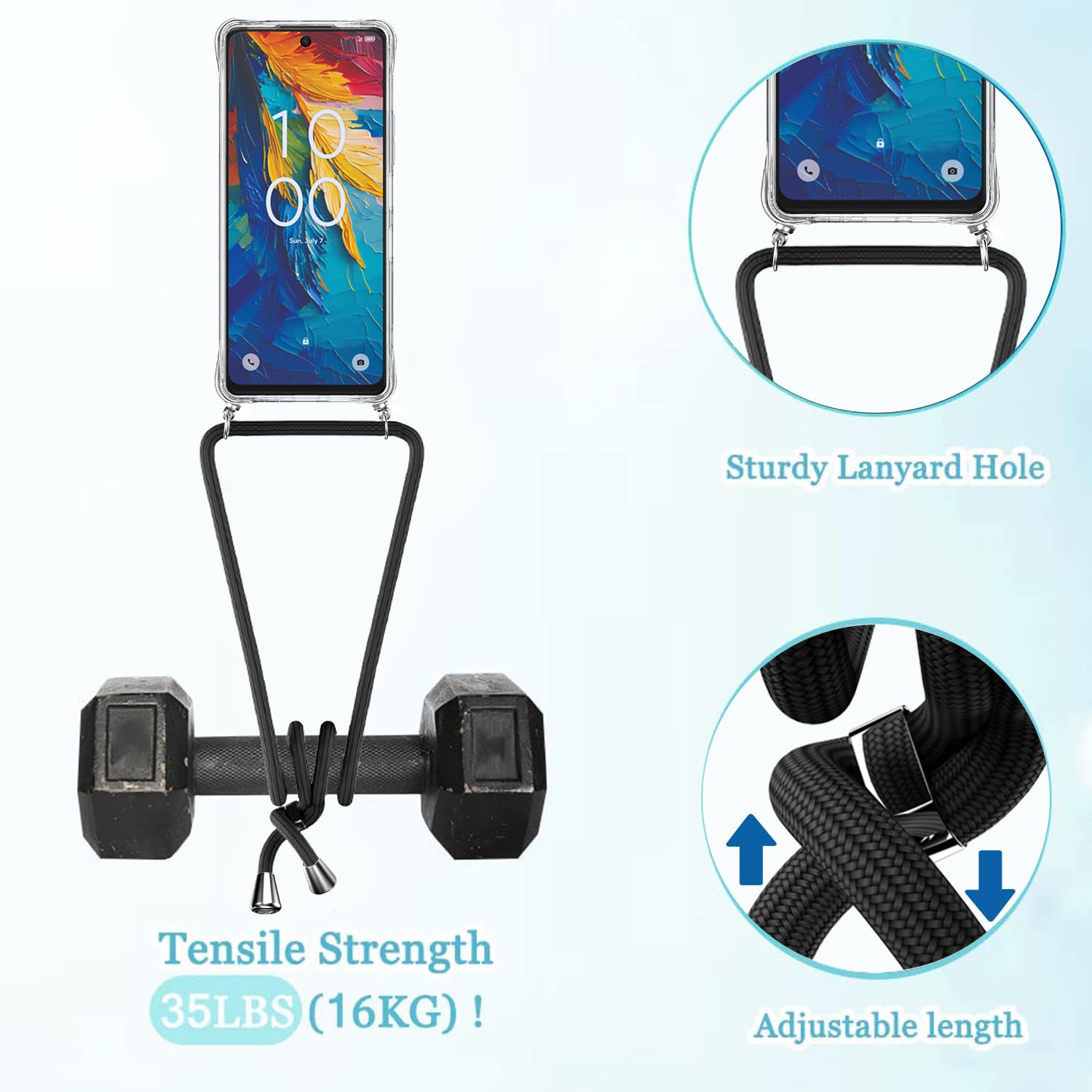 AQGGIIXY Cover per TCL 50 NxtPaper (6.80), con Supporto ad Anello Regolabile a 360° Custodia Black AntiGraffio in Sottile Morbido Silicone Custodia