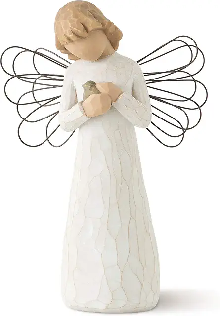 Willow Tree Angel of Healing Figurine - Handbemalte Heilungsengel-Skulptur