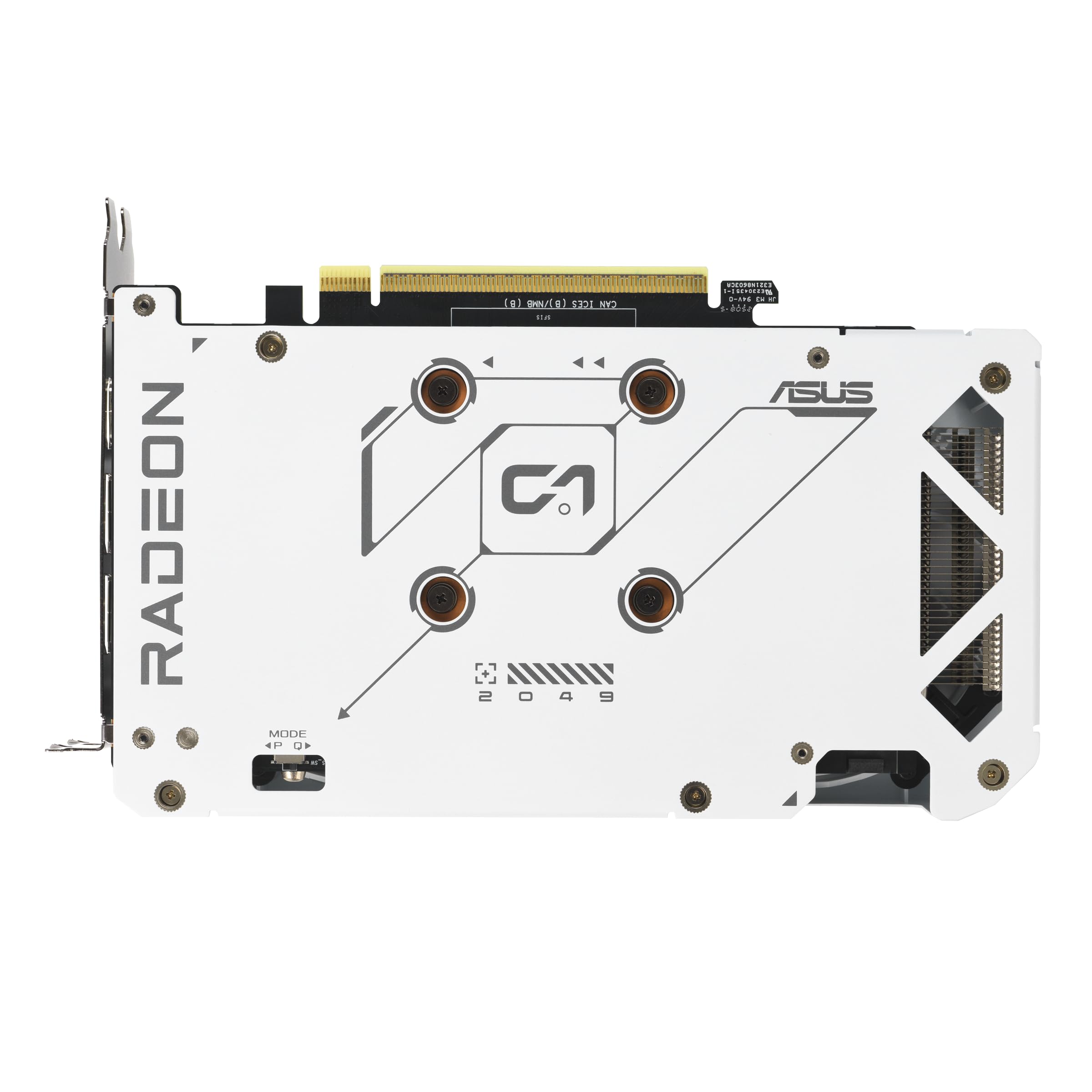 ASUS Dual Radeon RX 9060 XT 16GB GDDR6 White Edition (PCIe 5.0, 16GB GDDR6, HDMI 2.1b, DisplayPort 2.1a, 2.5-Slot Design, Axial-tech Lüfterdesign, 0dB Technologie und mehr)