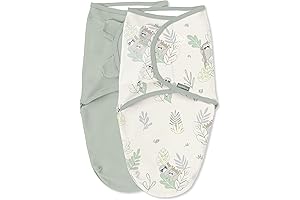 Ingenuity SwaddleMe Velcro Swaddle for Newborns; 2-Pack