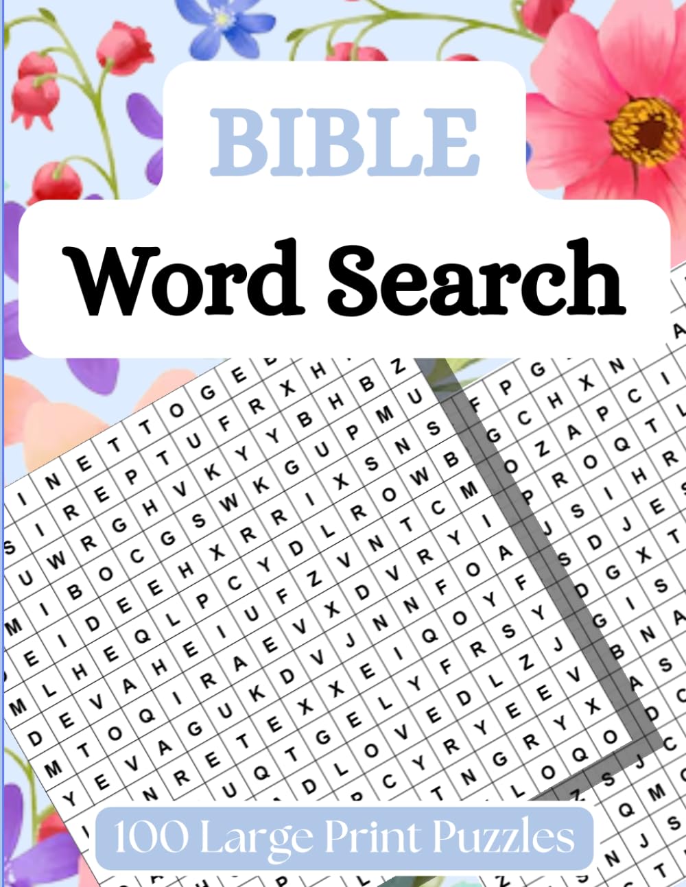 Bible Word Search: 100 Inspirational Puzzles with Scripture Verses