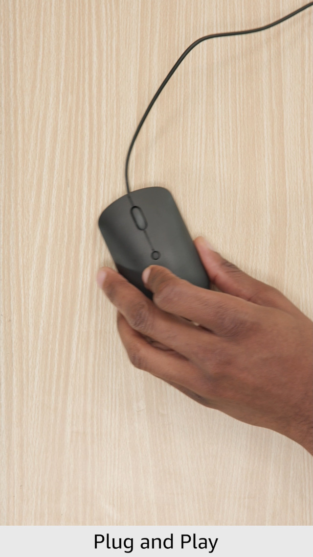 Mouse Cablato USB-C Lenovo 400 - Compatto E Portatile Per Notebook - Sensore Ottico 2400 DPI - Ambidestro - Nero