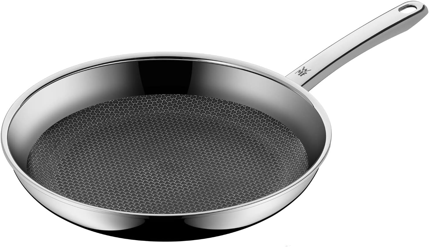 WMF (ヴェーエムエフ) フライパン 28cm IH ガス火対応 焼き目 ステーキ グリル料理 PFOAなどの有害物質不使用 「プロフィレジスト フライパン」 ステンレス W1756286411