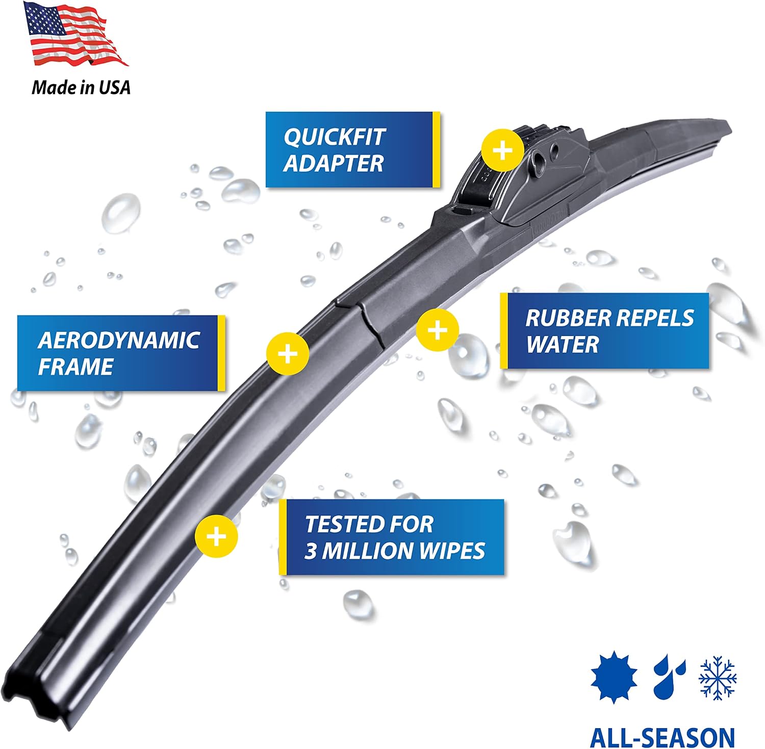 26" Goodyear Assurance WeatherReady + RepelMax Wiper Blade