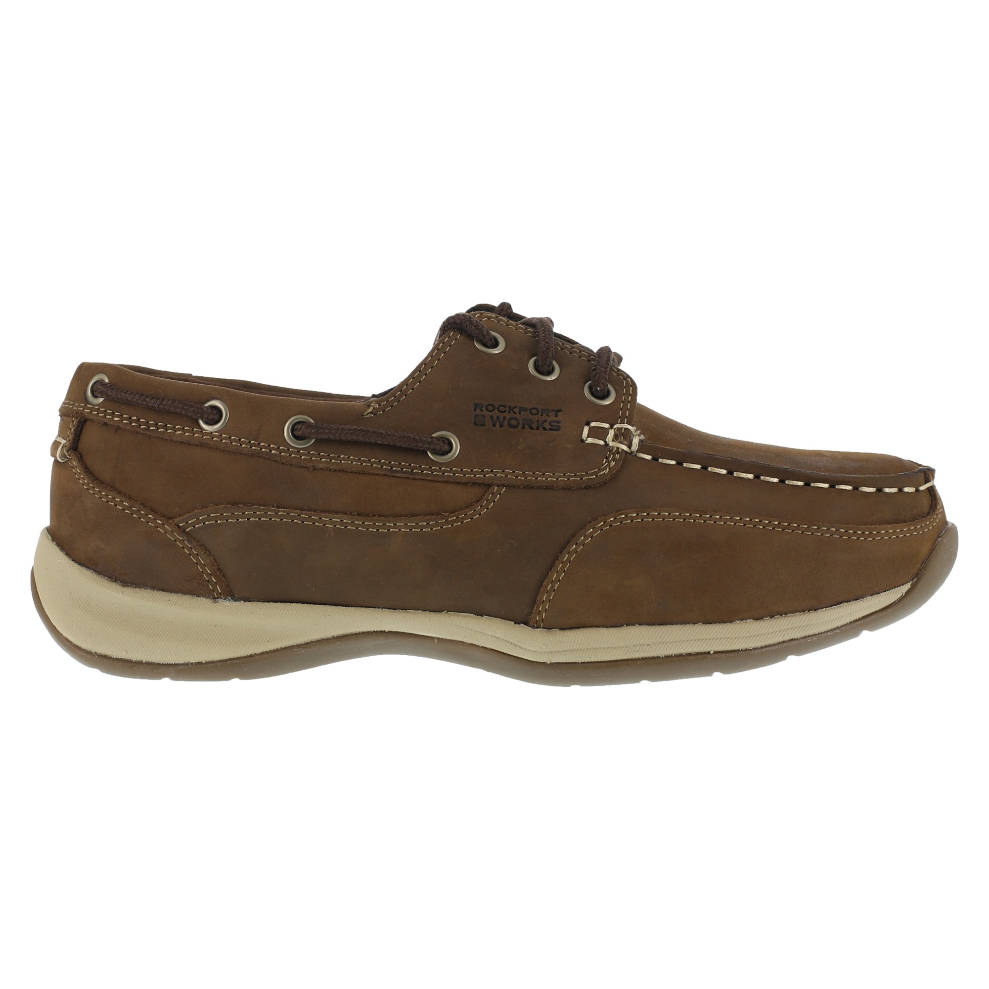 Amazon.com: Boat Shoe,6,W,Brown,Steel 