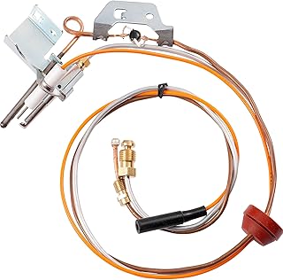 9003542 Water Heater Pilot Assembly NAT Gas Burner Assembly Replace 100109295 9003542005 18324190 9003530 Compatible with A.O Smith Kenmore State GS GSX Natural Gas Water Heater 