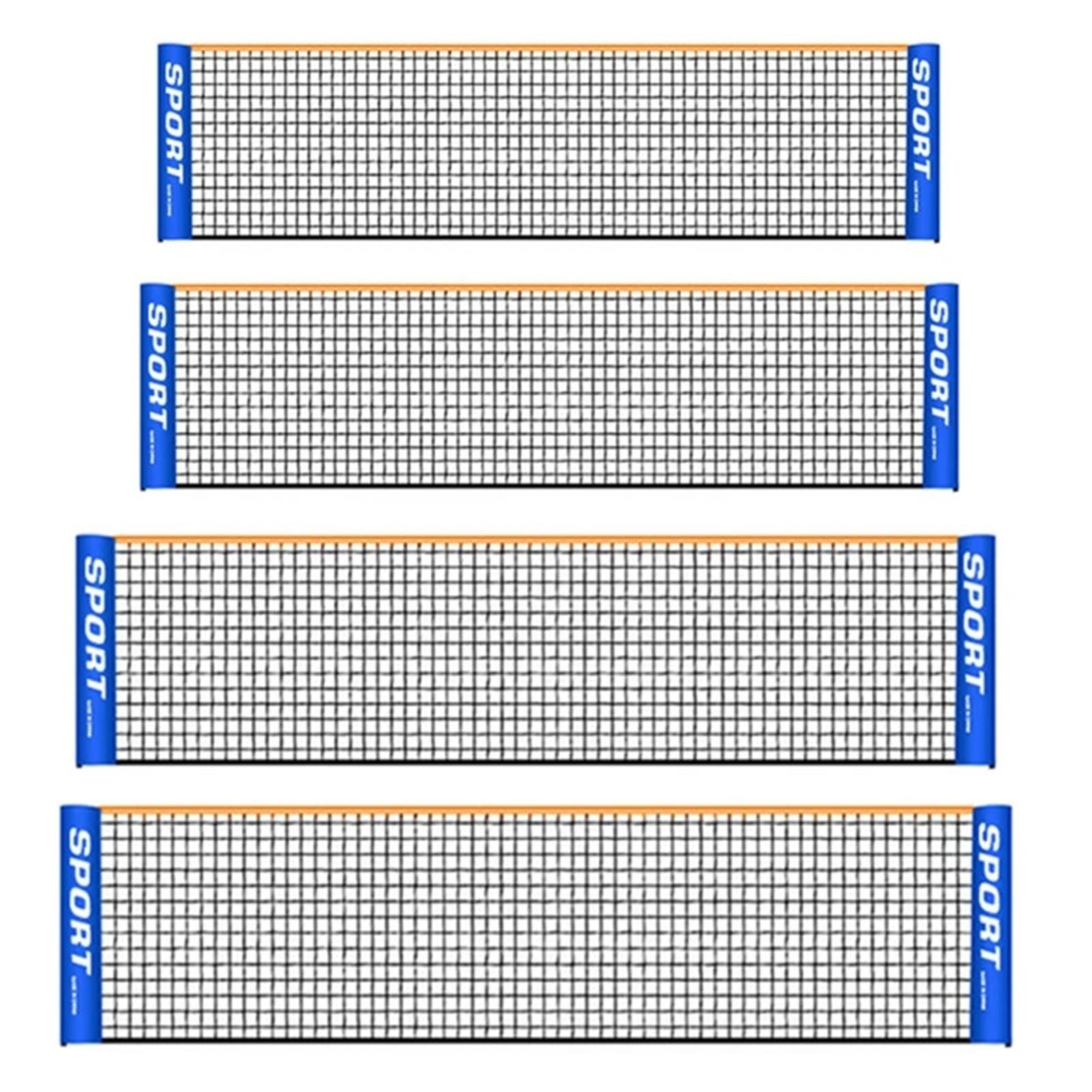 Rete da Badminton Portatile Rete da Allenamento Semplice Rete da Tennis Rete da Esterno e Interno per Badminton, Tennis(5.1m)