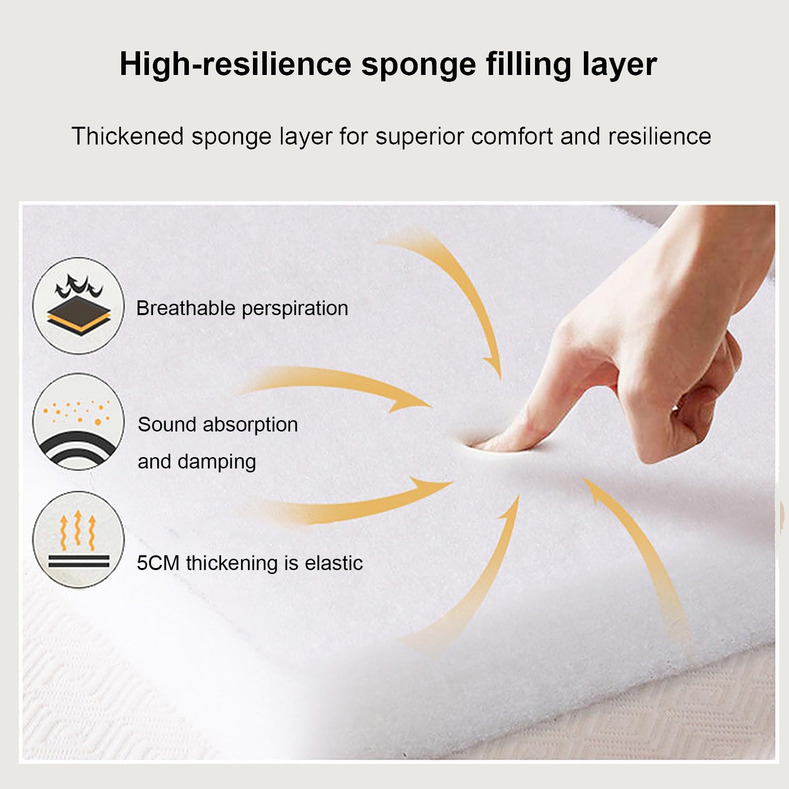 Sur matelas table massage avec trou visage, matelas table massage anti-dérapant, mousse latex matelas extension cils respirable, pour tables massage tatouage beauté spa(Gray A,190 X 80 X 4 CM)