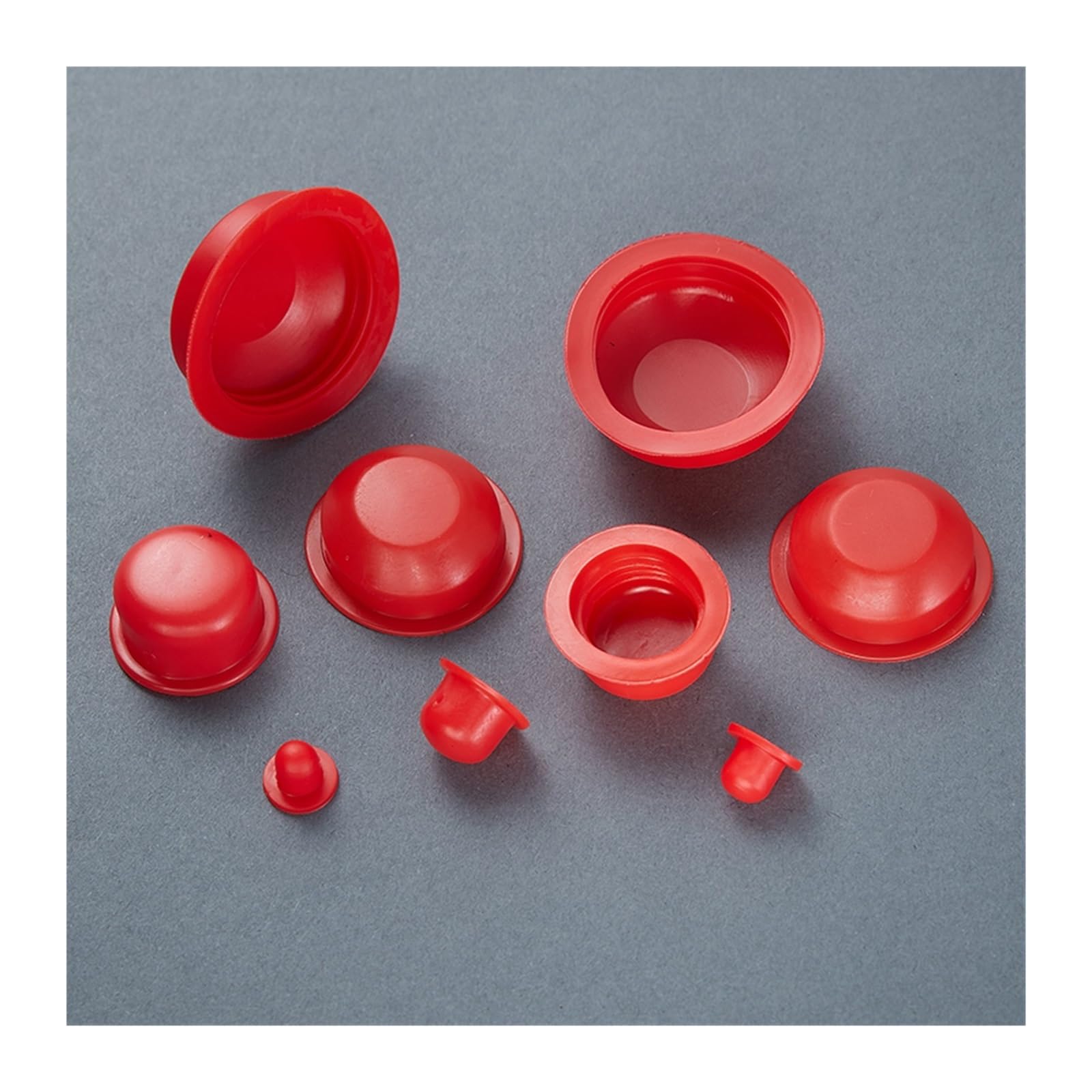 Tuercas de seguridad for tuercas de perno, tapón de goma for orificio de tornillo, tapón, tapa de tubo de tubo redondo, tapa protectora de silicona con rosca suave, cubierta impermeable for sellado de