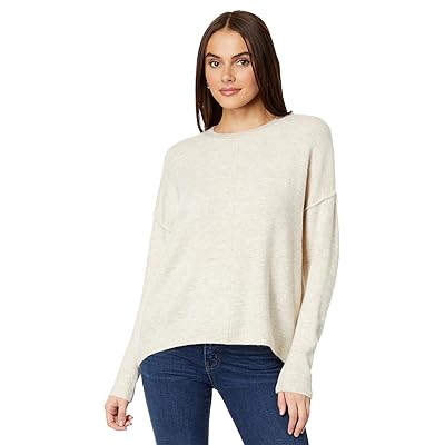 Vince Camuto Long Sleeve Extend Shoulder Center Facing Seam Cozy Sweater Women