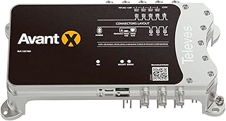 Televes Avant X 532180 Multiband Amplifier, Programmable Multiband Amp for Terrestrial Signals, with AutoLTE 532180 Avantx/Avant X