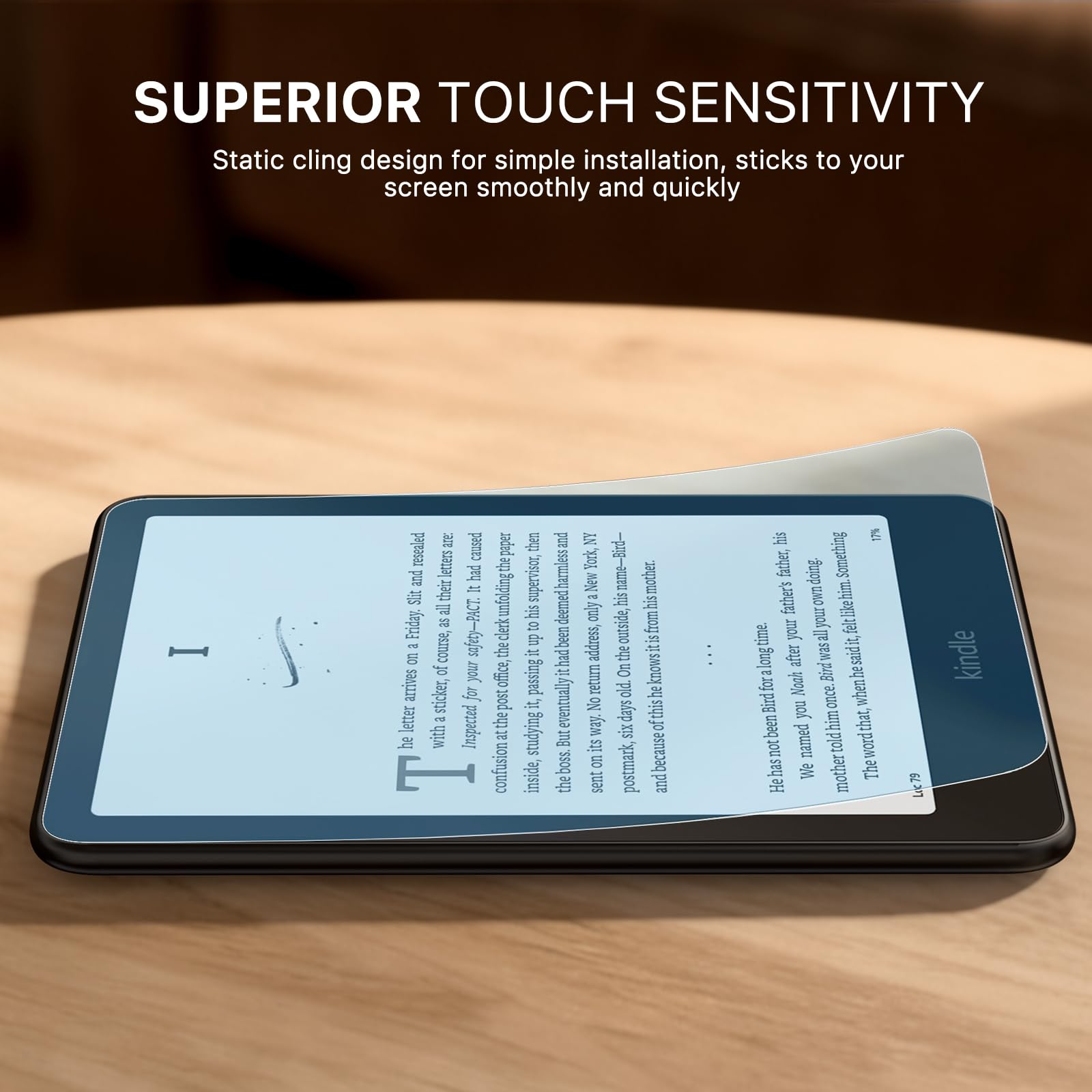 MoKo Pellicole Protettive Schermo Anti Luce Blu per Kindle Paperwhite 7" 12ª Generazione 2024 e Kindle Colorsoft Signature Edition
