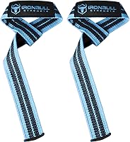 Vista 27 de Correas de levantamiento de pesas para levantamiento de pesas (1 par) - Correas de levantamiento acolchadas para peso muerto, levantamiento