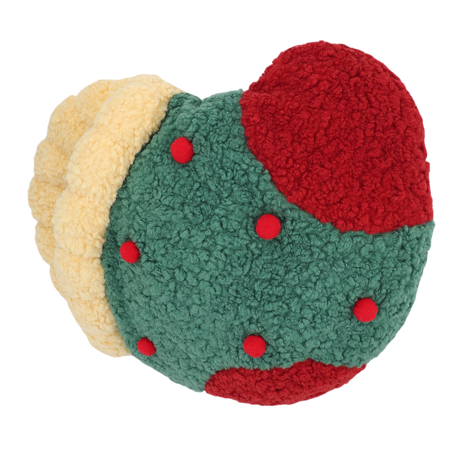 Greensen Legowisko dla Kota Zimowe Ciepłe Legowisko dla Zwierząt z Polarem Sherpa Częściowo Zamknięte 19,69 X 18,31 Cala Kotów Małe Psy Wewnątrz Xmas Użyj Miękkiego Legowiska do Spania