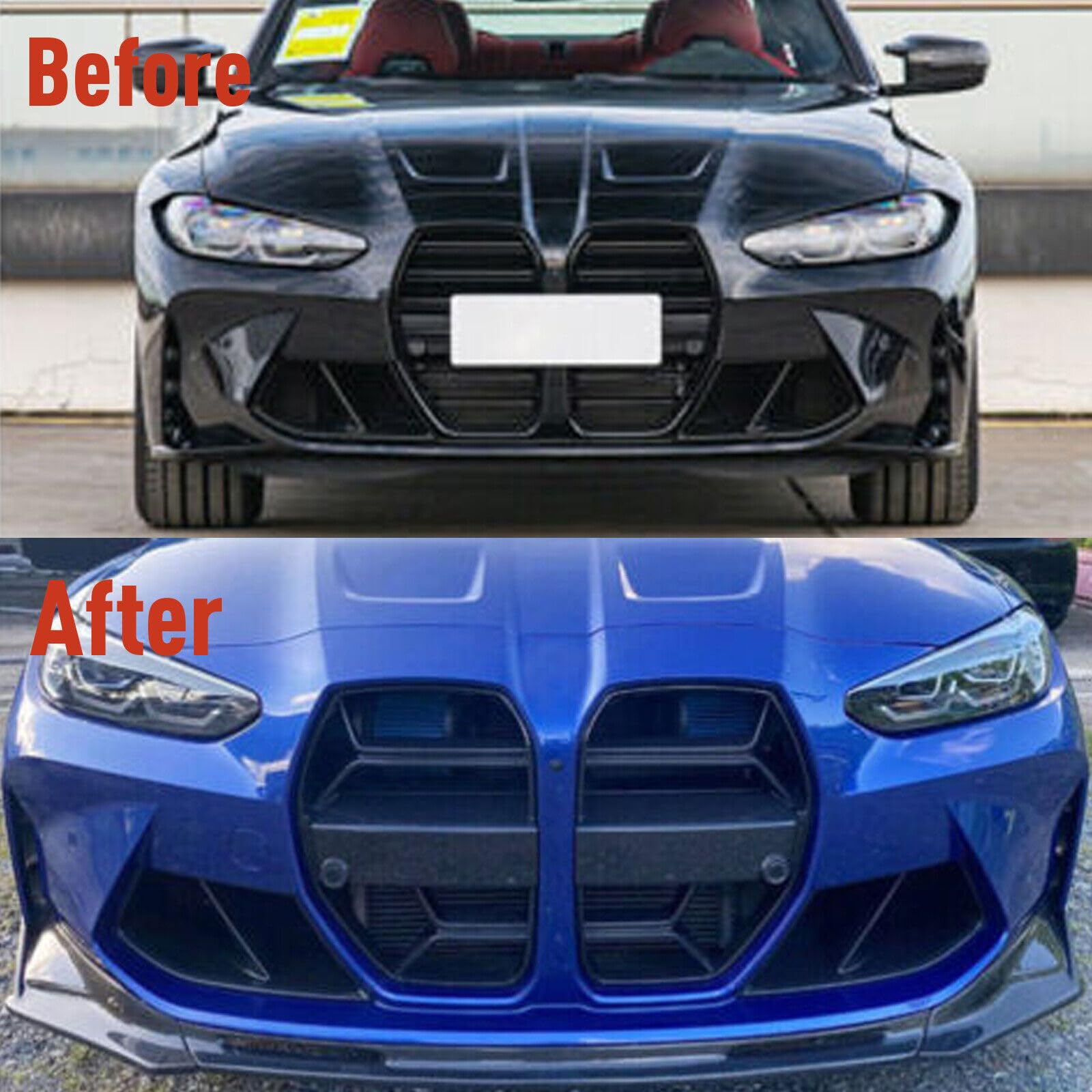 Amazon | CARIG G80フロントグリル BMW M3 G80 G81 / M4 G82 G83 2021