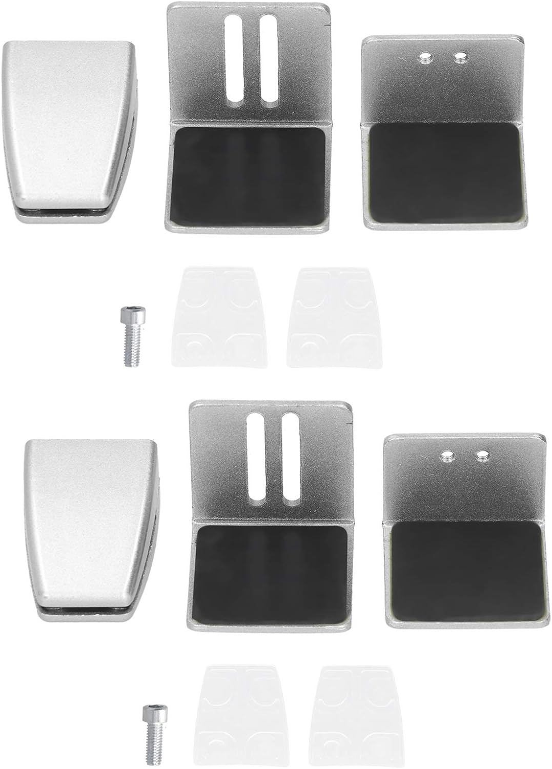 2Pack Universal Privacy Panel Clamps Mount Acrylic