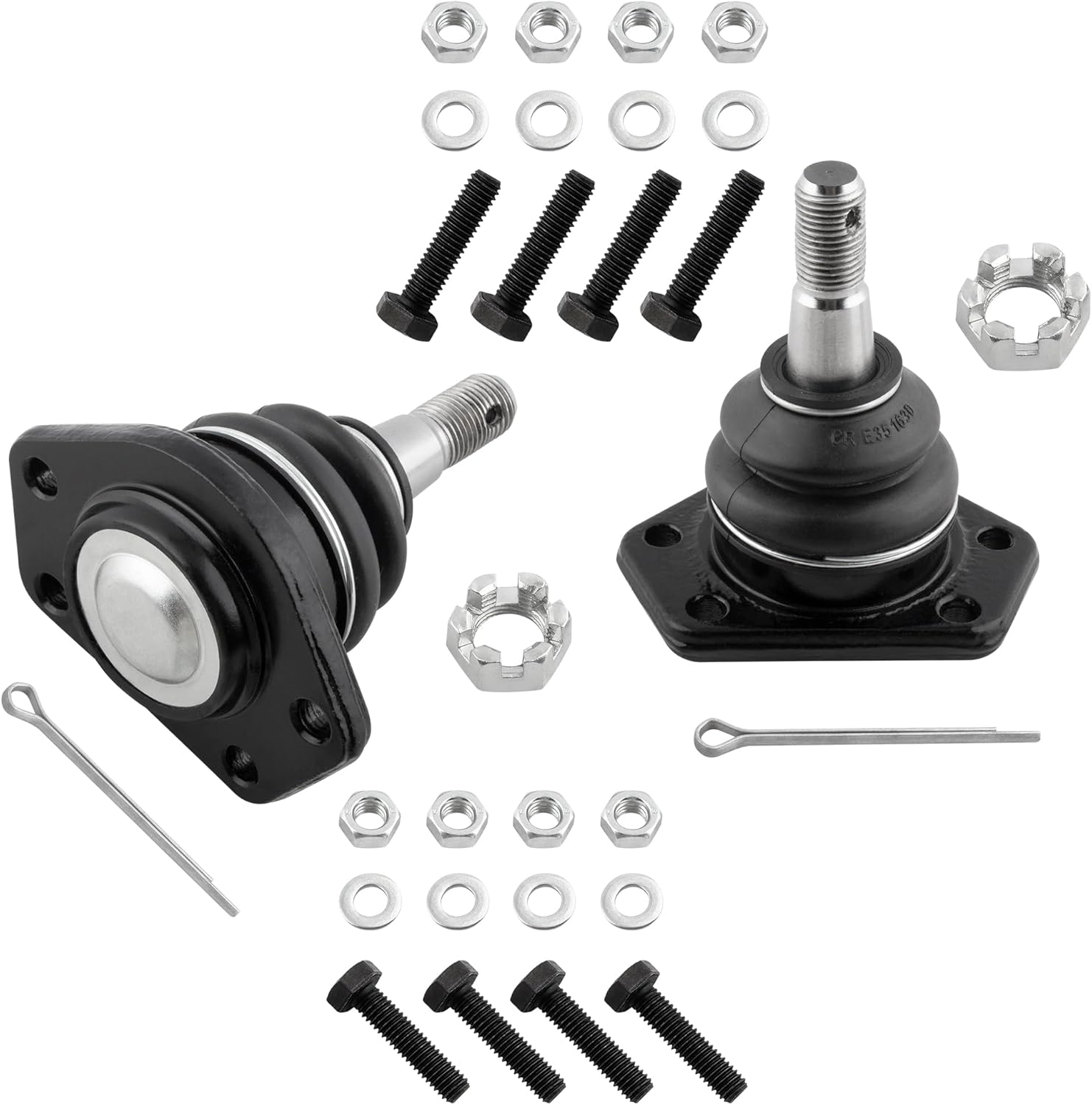 Front Upper Ball Joint K5208 Fits 71-73 For Buick Centurion, 91-96 Roadmaster, 71-84 Electra, 88-89 Electra, 75-79 Skylark, 91-96 Commercial Chassis, 73-87 Regal, 86-90 LeSabre RWD