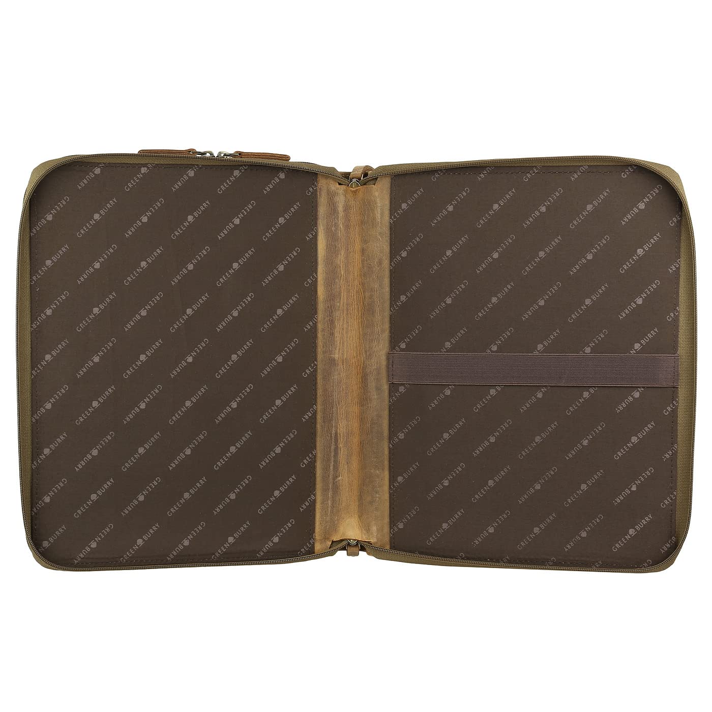 Greenburry Vintage Manager Dokumappe Laptop Leder