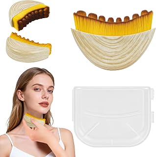 Lymph Drainage Facial Brush, 1 Pc Massager, Facial Brush to Relieve Fatigue, Scrub Facial, Lymphatic Drainage Massager for Face Sculpting, Beige