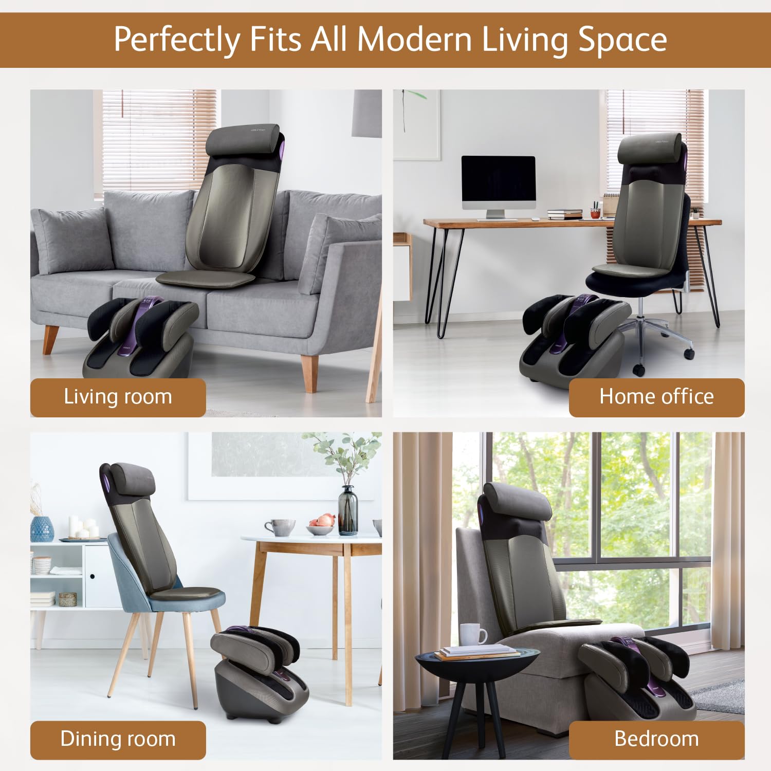 Osim Smart Diy Massage Chair|Full Body Massage And Relaxation|24 Combinations Massage Programs|App Controlled With Music Track- 1 Year Warranty- Designed & Developed In Singapore - Leather, Grey Osim Smart Diy Massage Chair|Full Body Massage And Relaxation|24 Combinations Massage Programs|App Controlled With Music Track- 1 Year Warranty- Designed & Developed In Singapore - Leather, Grey