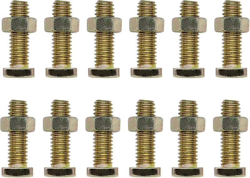 Parafuso e porca para terminal de bateria Ampper 5/16"-18 x 2,54 cm – 12 conjuntos
