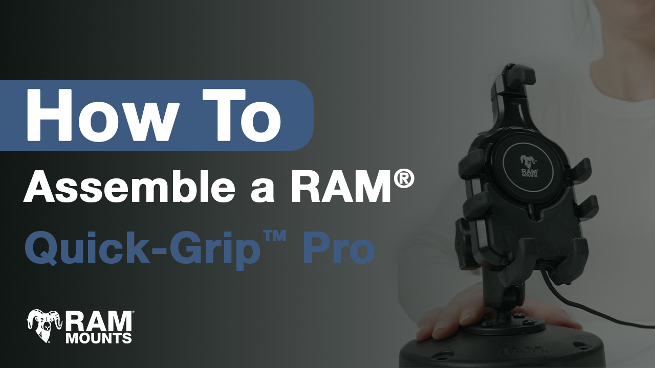 Amazon.com: RAM MOUNTS Quick-Grip Pro Vibration Damping Phone