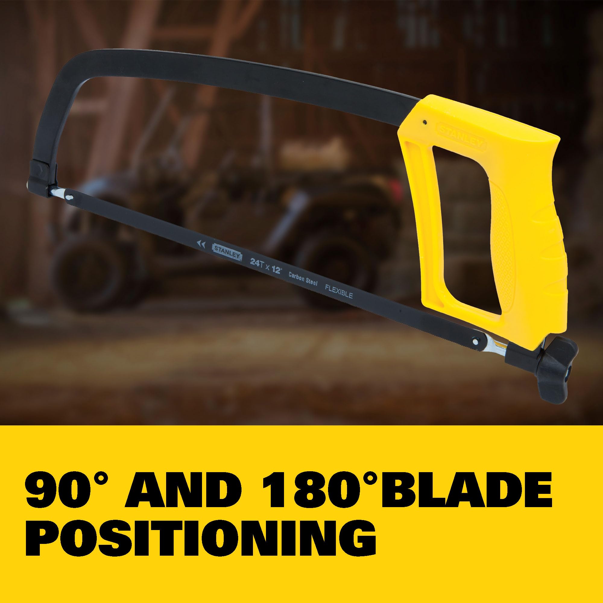 STANLEY Hacksaw - Durable Cutting Tool -4