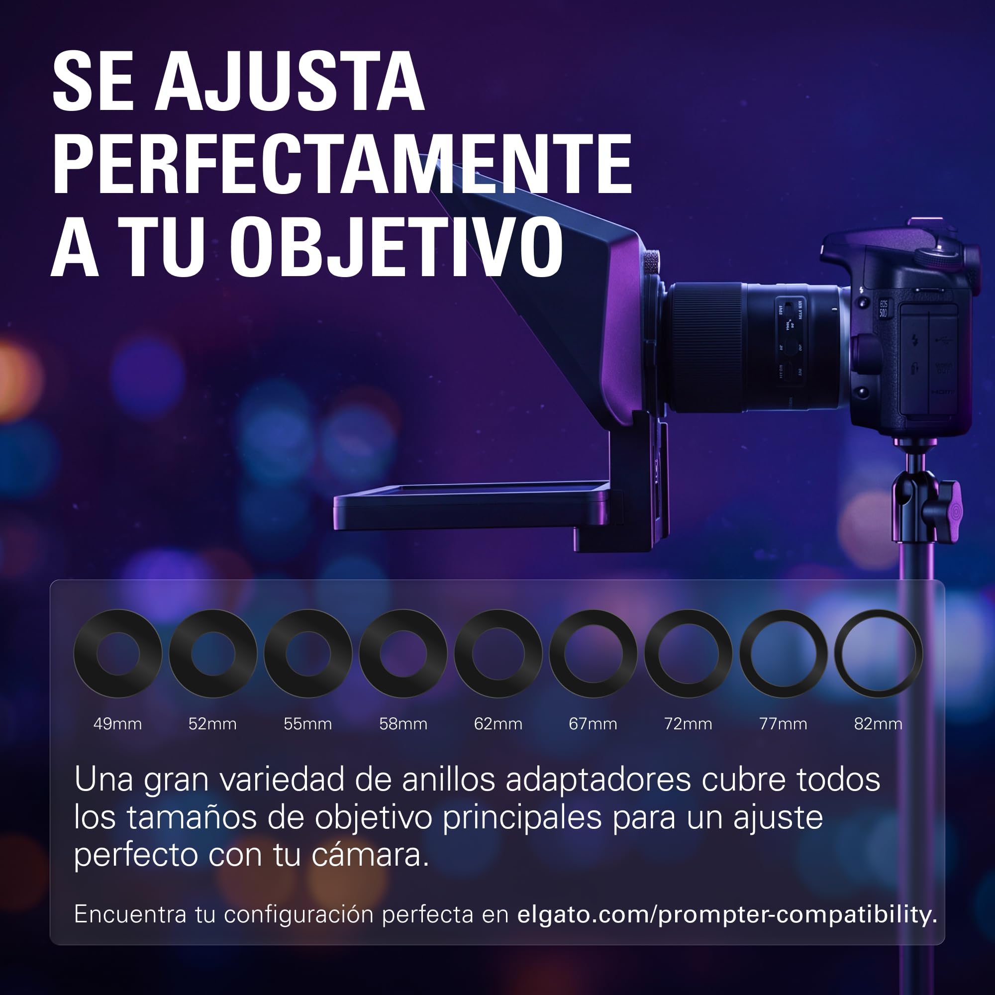 Elgato Prompter, teleprompter con Pantalla