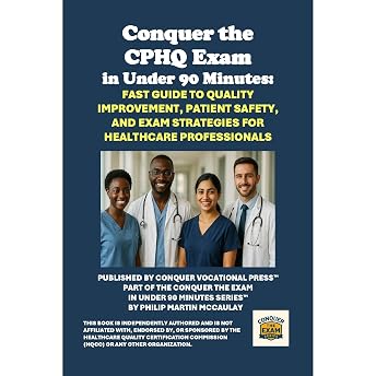 Conquer the CPHQ Exam in Under 90 Minutes: Fast Guide to Quality Improvement, Patient Safety, and Exam Strategies for Healthcare Professionals Audiobook by Philip Martin McCaulay episode artwork